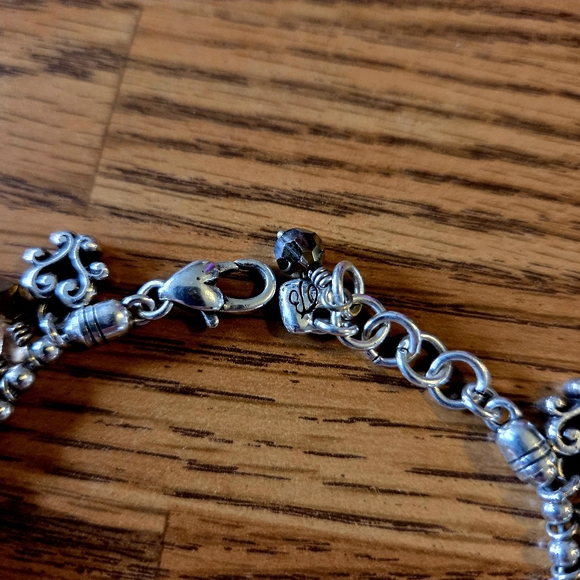 BRIGHTON "Cannes Bronze" Crystal And Pearl Bracelet STATEMENT MAKING! - Picture 5 of 8